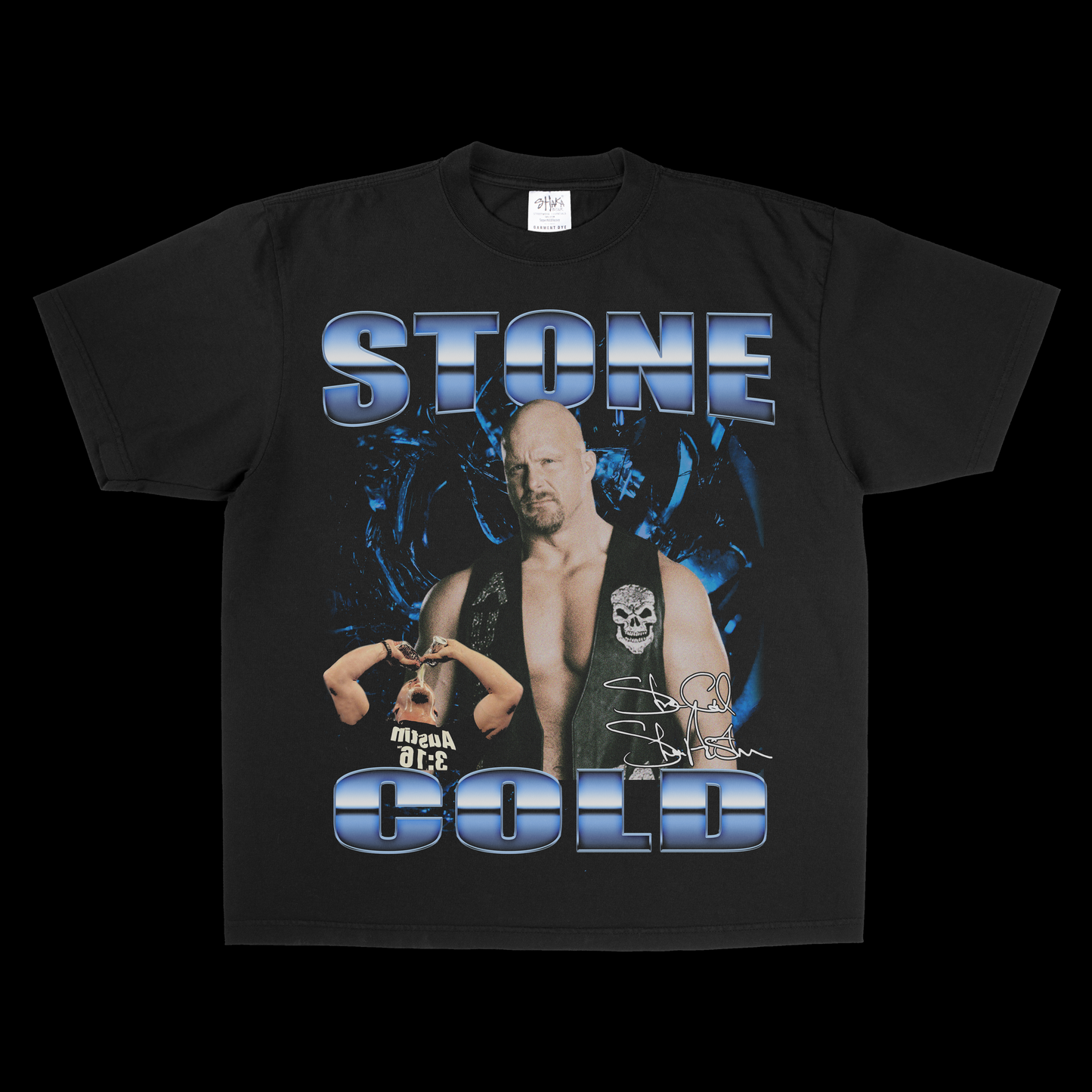 Stone Cold 90s Wrestling Tee