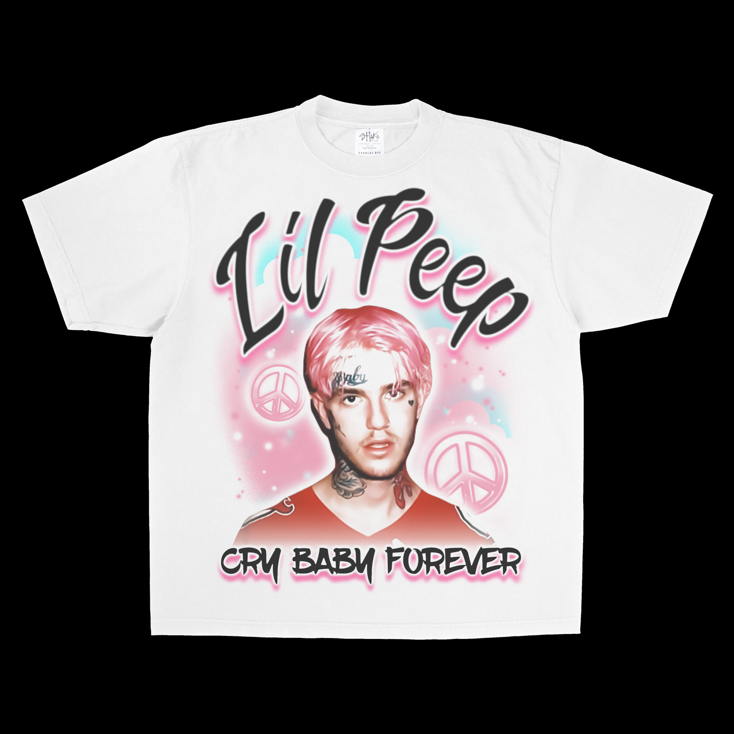 Lil Peep Airbrush Cry Baby Forever Tee