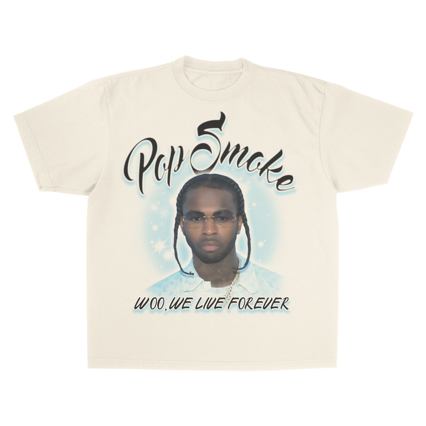 Pop Smoke Airbrush Tee