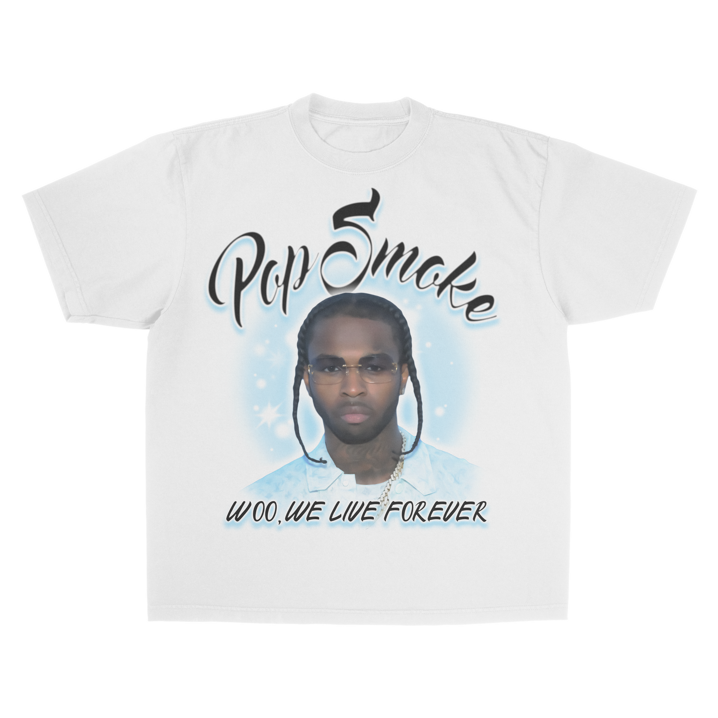 Pop Smoke Airbrush Tee